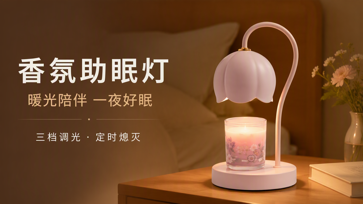 香氛灯广告尾帧定格方向